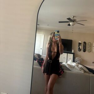 Outcast brown mini dress